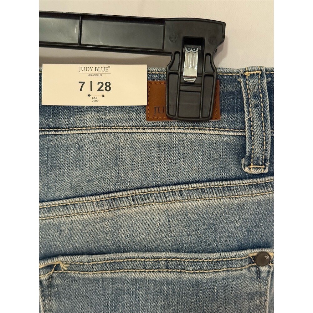 Judy Blue Jeans Womens Size 7/28 Light Wash High Waist Skinny Stretch - Picture 5 of 15